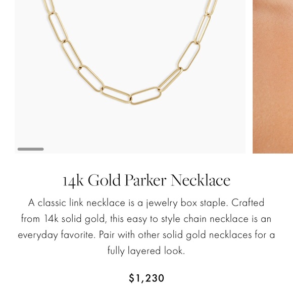 Gorjana Gold Parker Necklace